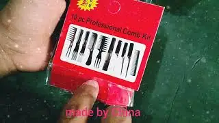 Short review/10pcs pro saloon Hairdressing...