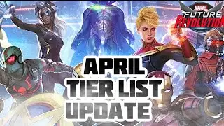 April Tier List- Marvel Future Revolution