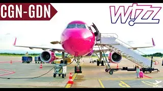 WIZZ AIR | TRIPREPORT | 19,99€ | AIRBUS A320 | COLOGNE-GDANSK | W6 1672 | FullHD 60fps