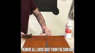 Application of Fe-123 Rust Converter