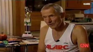 70 year old marathon runner