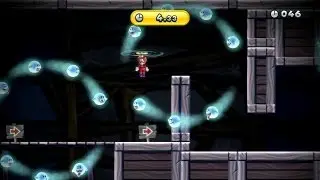 New Super Mario Bros. U - Herausforderungen: Propeller-Einsatz im Buu-Huu-Haus (Wii U)