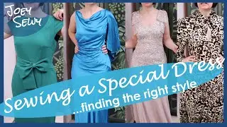 Sewing a special dress - finding the right style | Wedding | Prom | Evening wear