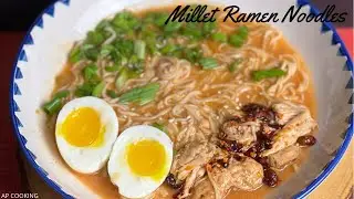 Millet Ramen Noodles| Chicken Ramen Noodles| Easy Ramen noodles| Tiktok Ramen