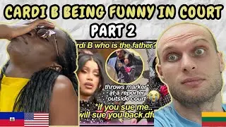 REACTION TO Cardi B Being Funny in COURT Part 2, Emani Ellis SPEAK After Rapper Wins $24M Lawsuit