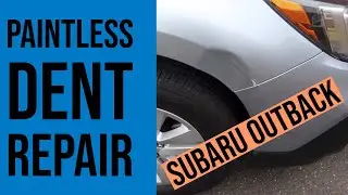 2019 Subaru Outback Paintless Dent Repair Front Fender PDR