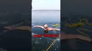 Never Do This If Ice Cracks Beneath You 🧊❄