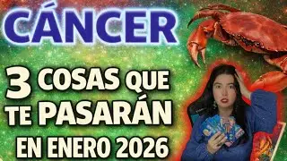 Cancer 🦀| Predicción Enero 2026🔮 ANALISIS DEL TAROT  DE TU FUTURO #tarotcancer2026