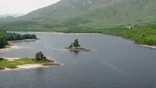 Ardverikie House on the banks of Loch Laggan, filmed with DJI Mini 2.