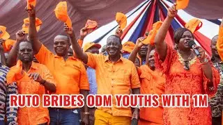 ШОК: RUTO финансирует молодёжь ODM! Пожертвование в размере 1 млн кенийских шиллингов вызвало пол...