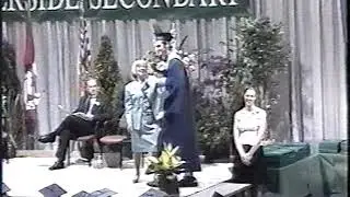 JCs grad 2005 - crossing the stage