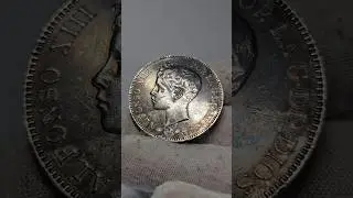5 Песет 1898 *98 Испания #нумизматика #coin #испания #монеты #история #барахолкакупить #collection