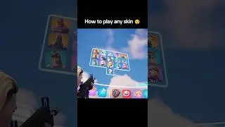 This fortnite 1v1 map lets you play any skin&hellip; 🤫 #fortnite #1v1 #fyp #viral