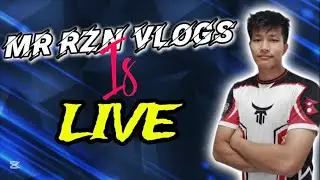 LIVE WITH MR RZN VLOG ❤️ll FREEFIRE #freefirelive #ffws #3ksoon #fflivegiveaway #tournament