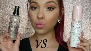 Smashbox Primer Water VS. Too Faced Hangover 3-in-1 Replenishing Primer & Setting Spray