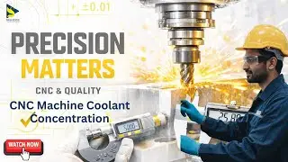 CNC Machine Coolant Concentration | Right Ratio = Better Tool Life & Finish
