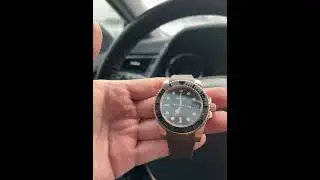 Seiko custom build rose gold yacht master mod automatic watch