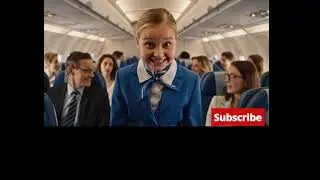 Flight attendant safety demo