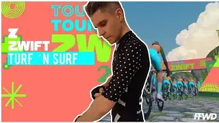 TOUR DE ZWIFT I Stage 01 I Turf N Surf I Zwift fix your Racing score system!!!
