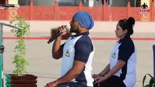 Indian Coast Guard Week Celebration Yoga Season by Xtrim Fitness Care