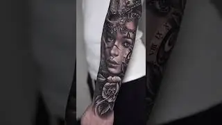 #shorts Amazing Realisme Tattoo By robertocarlosart_tattoo