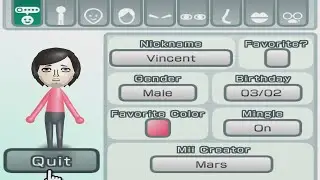 Vincent Brooks - Catherine - Mii 3220