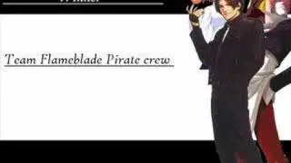 Flameblade pirate crew(some of them) win quote