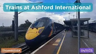 Trains at Ashford International | ThomasRBX