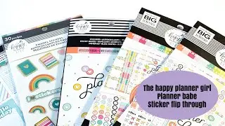 The Happy Planner Girl - PLANNER BABE - Stickers