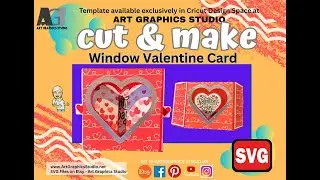 Window Valentine Card to Make
