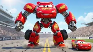 McQueen Robot vs Megatron Warrior — The Ultimate Showdown Begins! 🔥💥