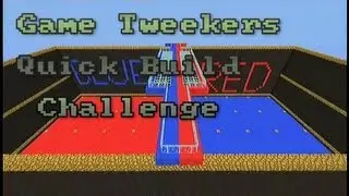 Minecraft Blue Vs Red Quick build Challenge Episode 1 ( Tree Houses)