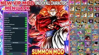 НОВОЕ VIP MOD MENU APK для Dragon Ball Legends 6.17.0 | Разблокировка всех персонажей, MOD-призыв...