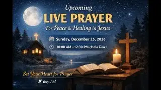 Live Prayer for Peace & Healing | Sunday Prayer Room &ndash; Yoga Aid