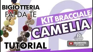 Kit Bracciale Tutorial Bigiotteria Pon Pon - Fantasie di Perle