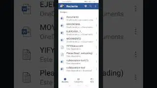 &iquest;COMO ES LA APP DE WORD EN ANDROID?🚍