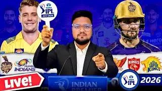 IPL 2026 Mock Auction LIVE 🏏 | Full Team Building & Strategy | Sporting Standpoint