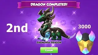 Got 2nd Daemonia dragon  total 300 tyrant talisman  Tyrannos Return Event | DML