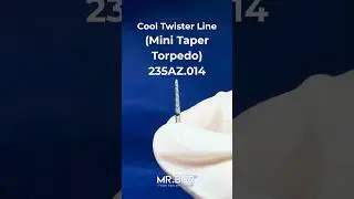 Spiral Cool Cut Mini Taper Torpedo Super Coarse Diamond Bur | Diamond Dental Bur
