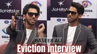 Baseer Ali Interview First After Eviction from bb 19 | Bigg Boss 19 | Plus Gossip