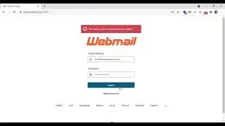 How to login webmail