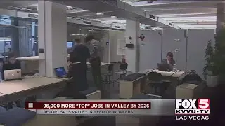 96K more 'top' jobs expected in Vegas by 2026