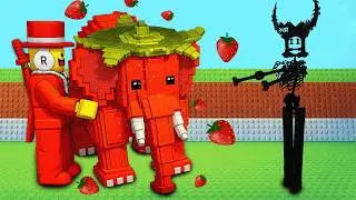 Sammy GIFTED ME a STRAWBERRY ELEPHANT!! + STEALING Rare ITEMS | Steal a Brainrot Roblox