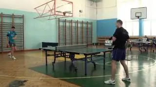 Tenis Stołowy - III liga ATS Stargard - II Chobry Międzyzdroje. 2.03.2013r. Suda j- Mazuryk