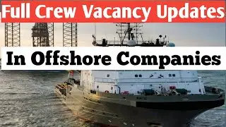 Direct Offshore Job Vacancy | Offshore Jobs With Contact Details | Offshore Job Vacancies 2025