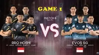 [M2] RRQ Hoshi vs EVOS SG GAME 1 M2 World Championship 2020