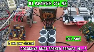 TRAVO 10 AMPER CT 42 KUAT SPEKER BERAPA IN YAA