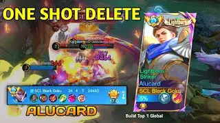 ONE SHOT DELETE!! 34 KILLS ALUCARD KOF SKIN FAST HAND COMBO!! - BUILD TOP 1 GLOBAL ALUCARD -  MLBB