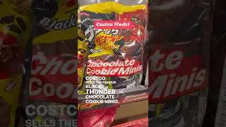 Black Thunder Chocolate Cookie Minis at #Costco ! #blackthunder #japanesechocolate #japanesesnacks