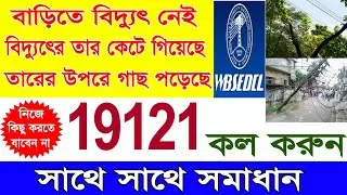 WBSEDCL electric emergency service ।। বিদ্যুৎের সব ধরনের সমস্যার সমাধান